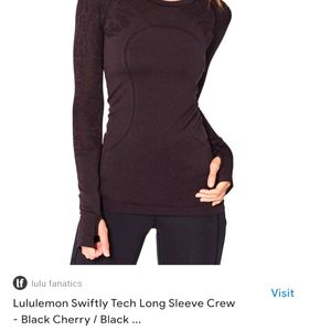 Lululemon swiftly tech long crew